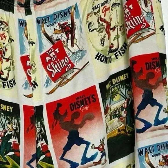 Goofy’s 90th Anniversary Apparel Collection Pull On Wide Leg Women’s - Picture 3 of 10